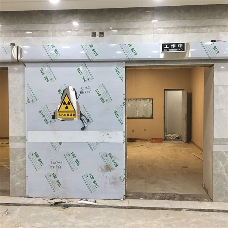 平川双扇电动防护铅门